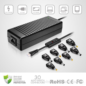 120W Universal Laptop AC Adapter With 8 Auto Switch connectors